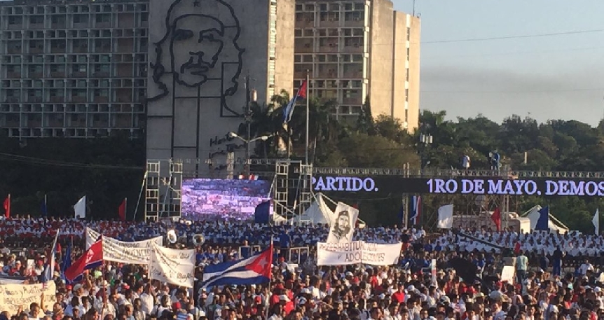 1 Mayıs'ta Küba
