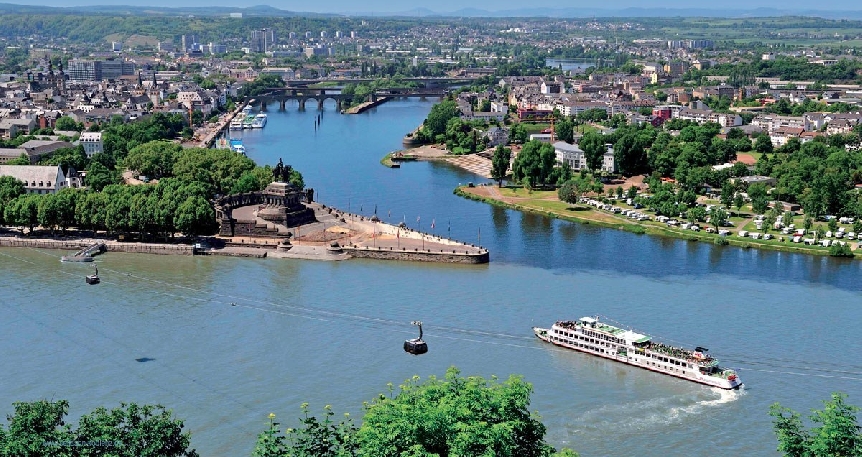 Ren ve Maas Nehrinde Almanya Hollanda