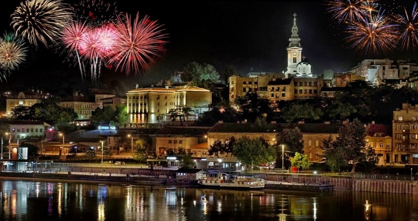 Yılbaşında Beyaz Şehir Belgrad