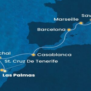 FAS’LI KANARYA ADALARI & AKDENİZ COSTA FORTUNA