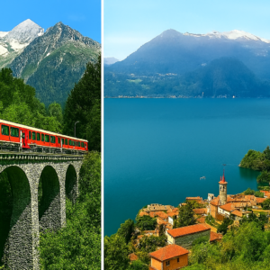 Bernina Express; İsvi̇çre Alpleri̇ ve Como Gölü